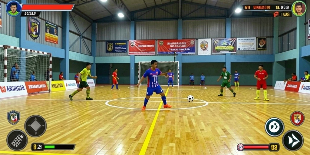 Tangkapan layar menampilkan salah satu level yang penuh tantangan.