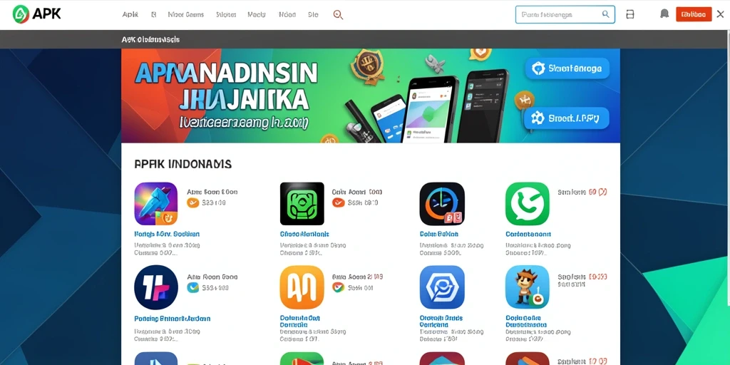Screenshot memperlihatkan berbagai pilihan permainan yang tersedia.
